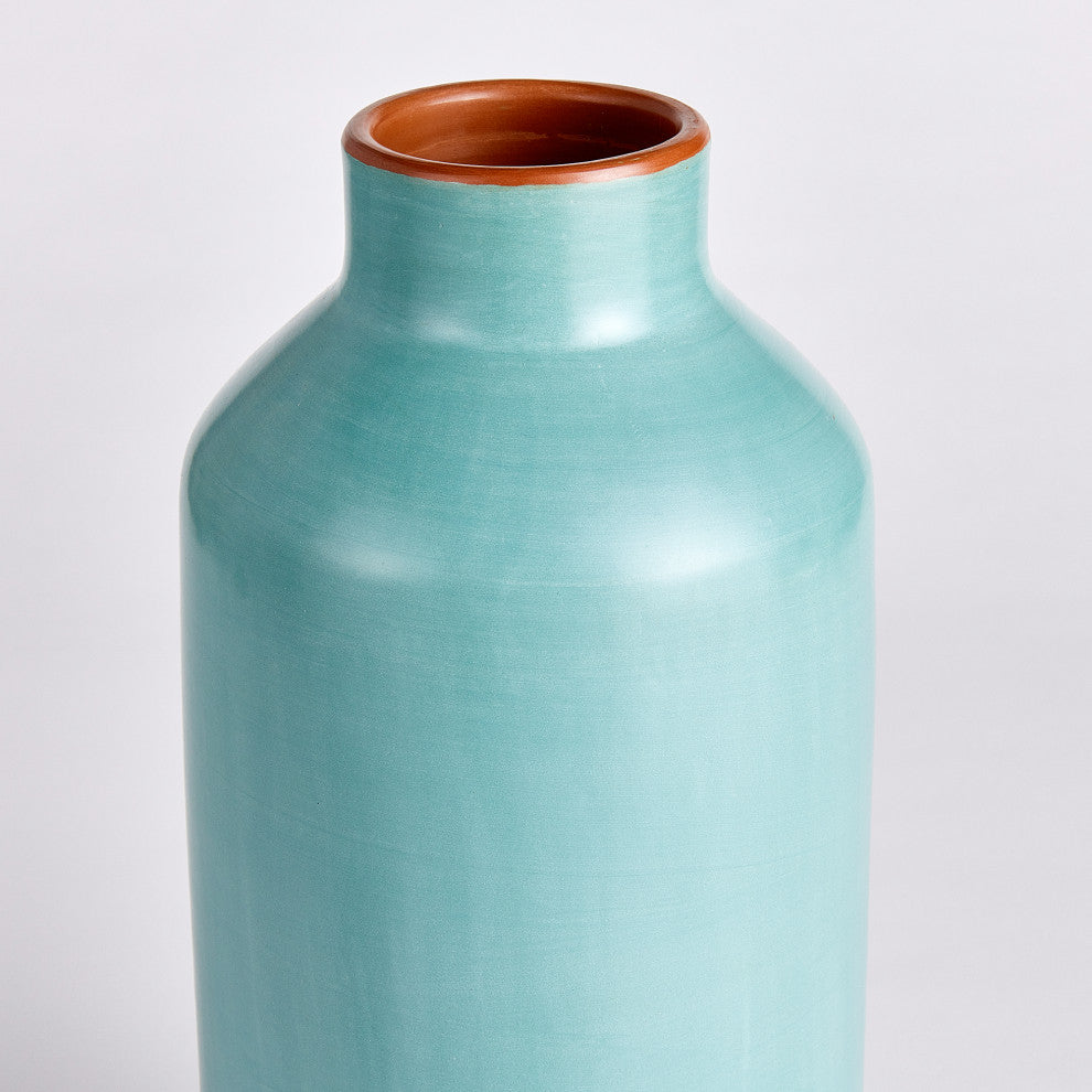 Lucela Bottle Vase Pastel Blue