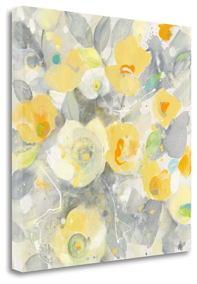 "Buttercups II" By Albena Hristova, Giclee Print on Gallery Wrap Canvas