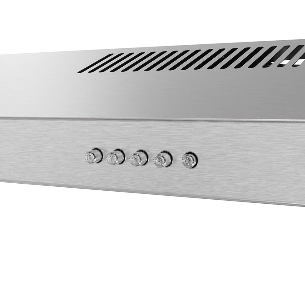 Streamline 30" Bergamo Ductless Undermount Range Hood, Stainless Steel