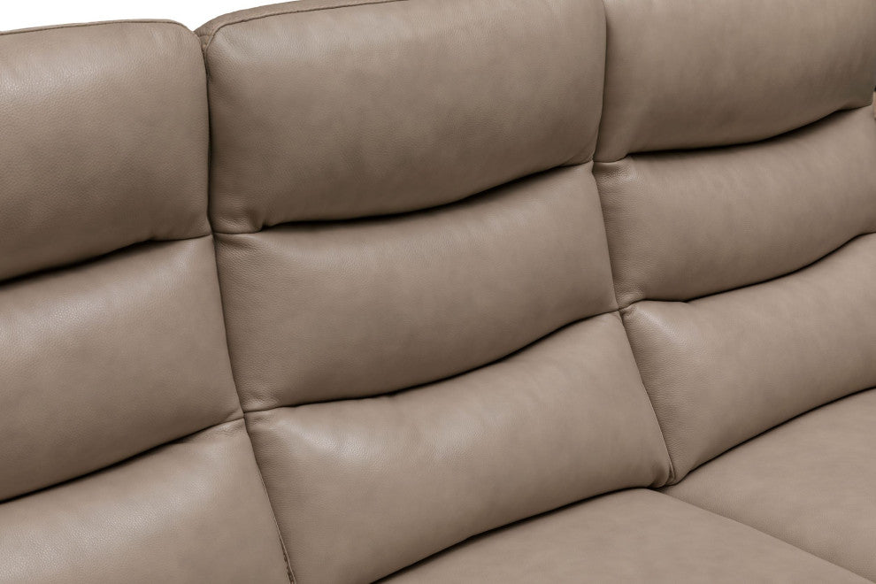 Seymour Top Grain Leather Power Reclining Loveseat