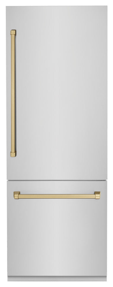 ZLINE 30" Autograph Built-In Refrigerator Stainless Steel, RBIVZ-304-30-CB
