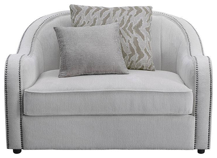 Lv00580, Chair With 2 Pillows, Beige Linen, Mahler
