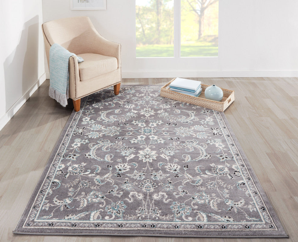 Brooklyn Heights Bh-05 Gray 2'-0"x3'-0" Rug