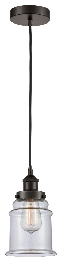 Innovations 616-1PH-OB-G182-LED 1-Light Mini Pendant, Oil Rubbed Bronze