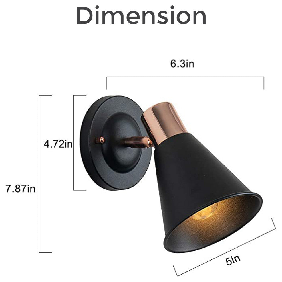 Iron wall reading light Nordic de pared para Vanity industrial wall sconce