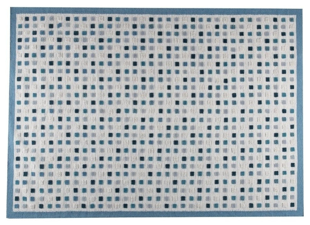 Khema1 Rug, Turquoise, 5'6"x7'10"