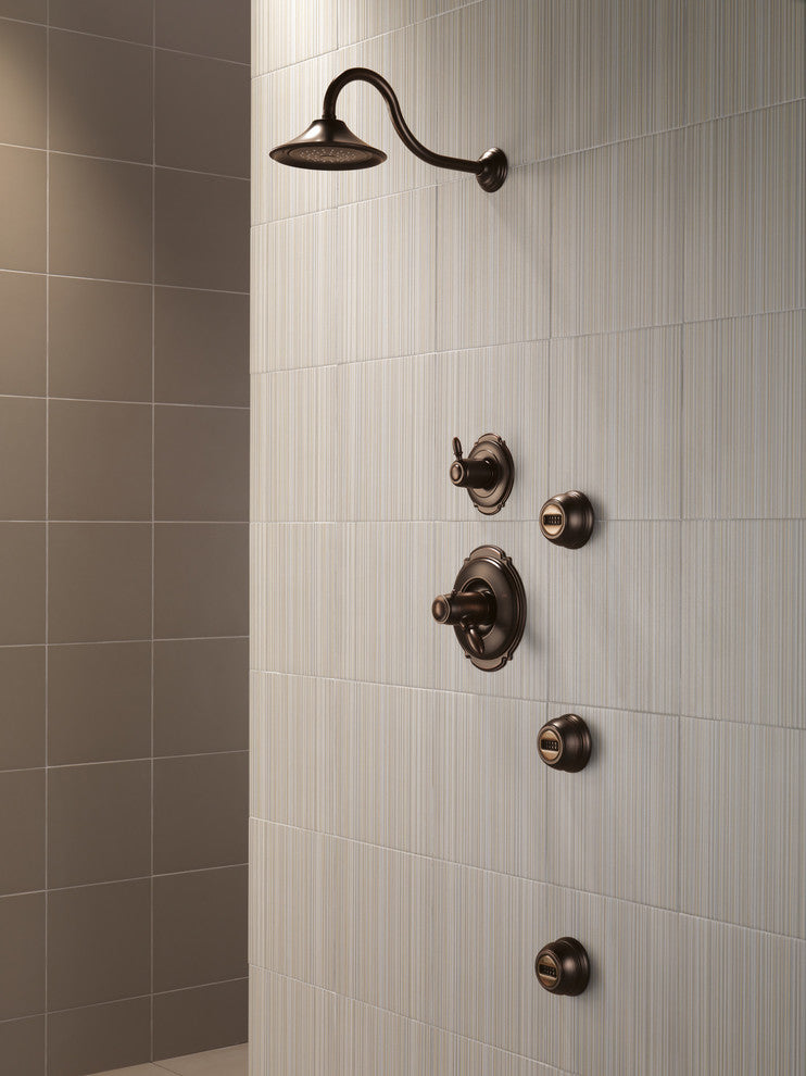 Delta Showering Components 3-Setting Shower Head, Venetian Bronze, RP34355RB