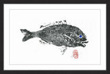 "Sea Perch" Framed Painting Print, 18"x12"