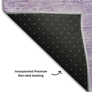 Premium Machine Washable Mayfield AMF664 Lavender 2'6" x 3'10" Rug
