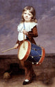 Martin Drolling Portrait of the Artist's Son as a Drummer Wall Decal