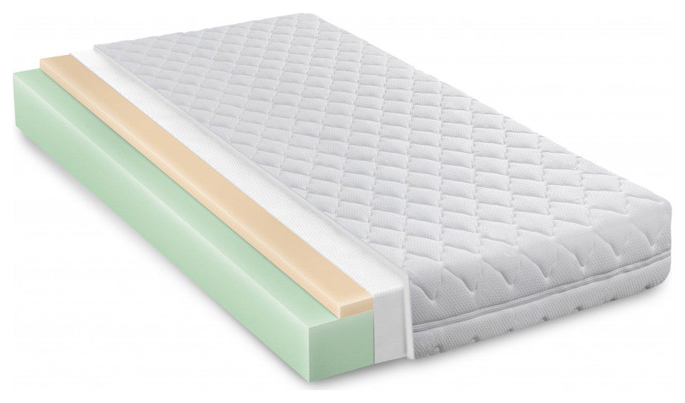10" White Premier Memory Foam Hypoallergenic King Mattress
