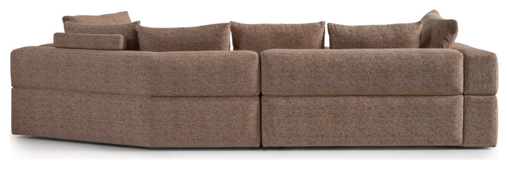 Amora 2-Piece Sofa Bonfire Brown