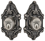 Nostalgic Warehouse VICVIC_2CYL_234_NA Victorian Solid Brass - Antique Pewter