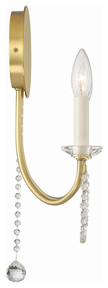 Delilah 2-Light Aged Brass Wall Mount