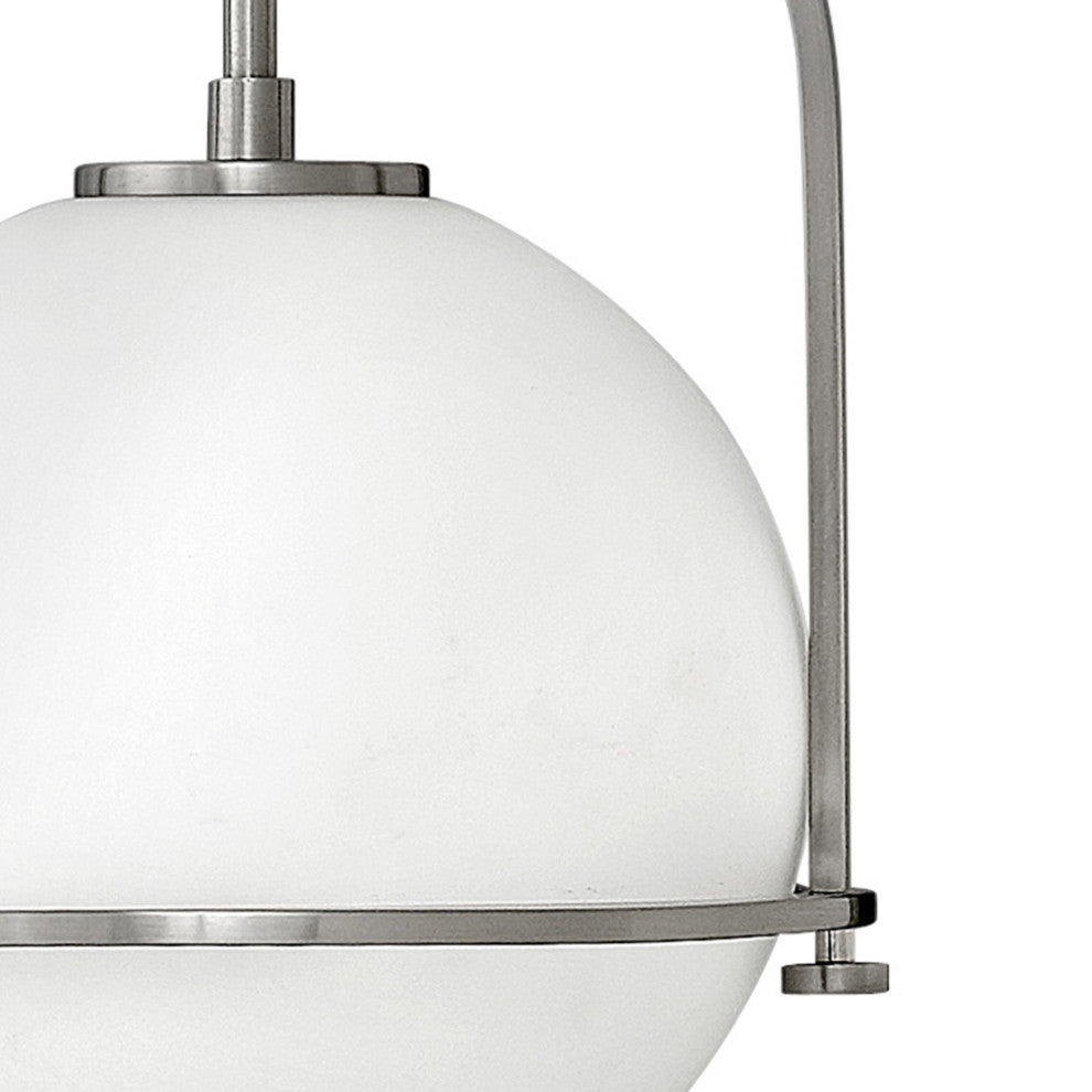 Hinkley Somerset Pendant Light, Brushed Nickel, Medium
