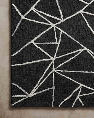 Verve VER-03 Black / Ivory 18" x 18" Sample Swatch