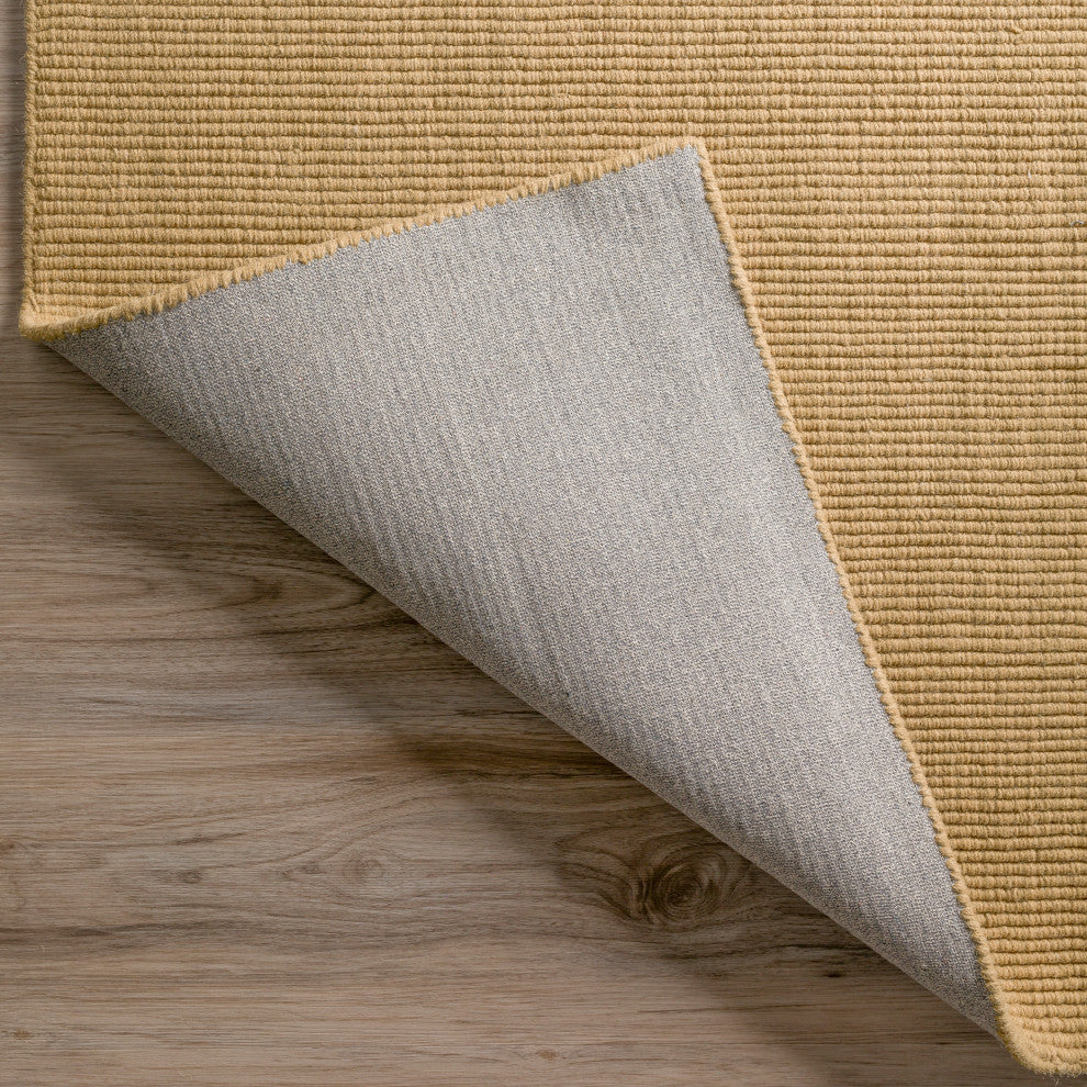Monaco Sisal MC100 Gold 6' x 6' Round Rug
