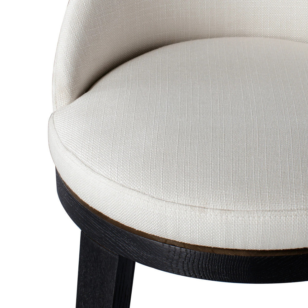 Sonder Living Hampstead Bar Stool | Charcoal Oak