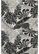 Addison Premium Washable Mayfield AMF211 Black 9' x 12' Rug