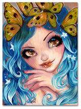 Natasha Wescoat 'Crown Of Butterflies' Canvas Art, 35x47