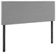 Phoebe Queen Upholstered Fabric Headboard