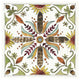 "Festive Foliage VIII" Digital Paper Print by Anne Tavoletti, 38"x38"