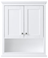 Avery Over-the-Toilet Wall-Mounted Storage Cabinet, White
