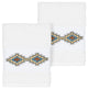 Gianna 2 Piece Embellished Washcloth Set