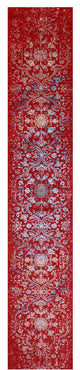 Runner Wool & Silk Modern Handmade Rug 2' 6" X 14' 2" - Q14908