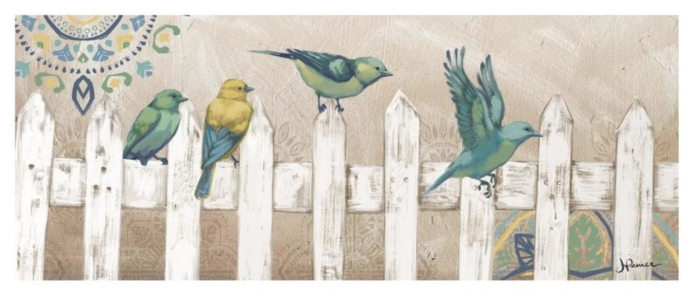"Fly Away III" Digital Paper Print by Janelle Penner, 62"x26"