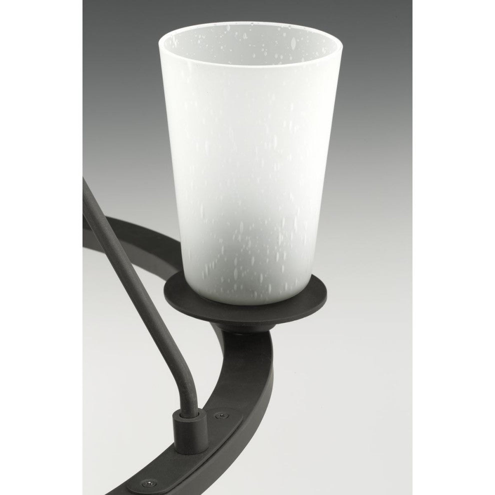 Debut 3-Light Semi-Flush Convertible, Graphite