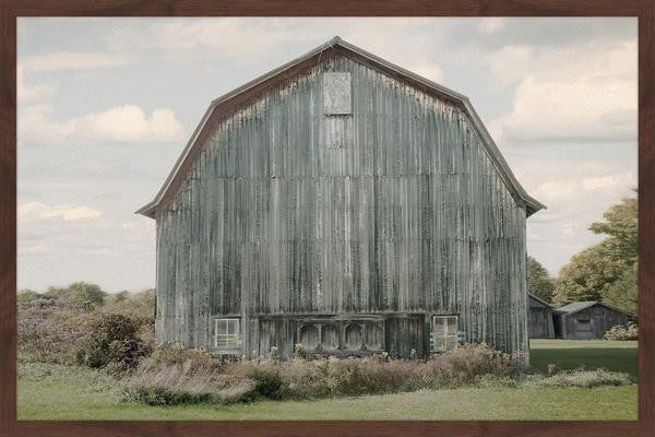 "Rustic Country" Framed Painting Print, 36"x24"