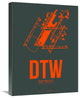 "DTW Detroit Poster 3" Fine Art Print