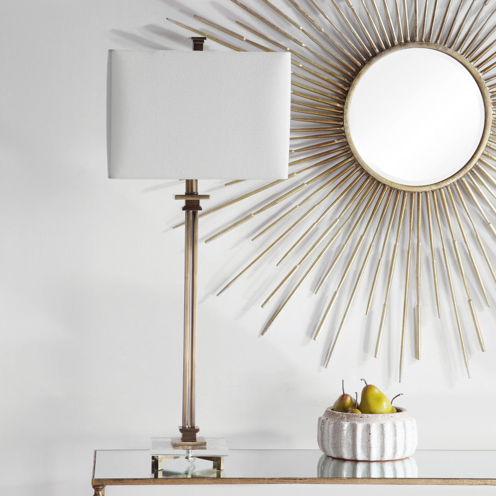 Uttermost Phillips Brass Table Lamp