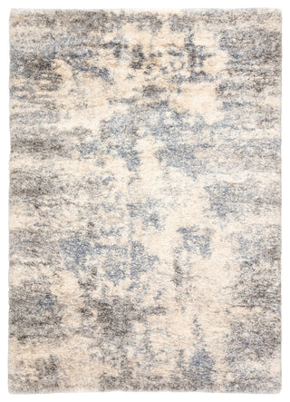 Jaipur Living Harmony Abstract Gray/Blue Rug, 5'3"x7'7"