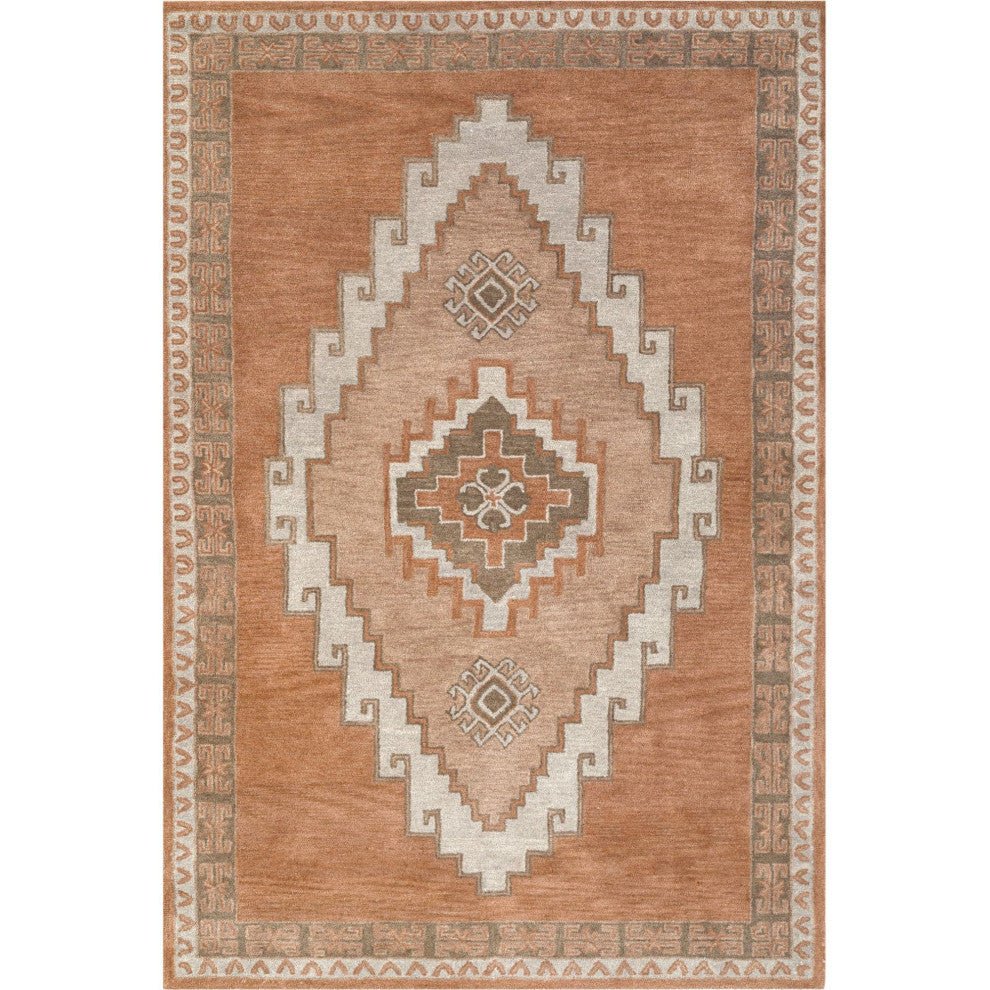 Reverie Isbah Area Rug, Copper, 5'x8'