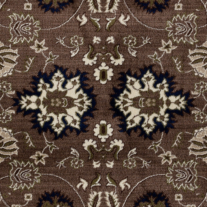 Arbor Bouquet Area Rug, Brown, 2'2"x7'7" Runner