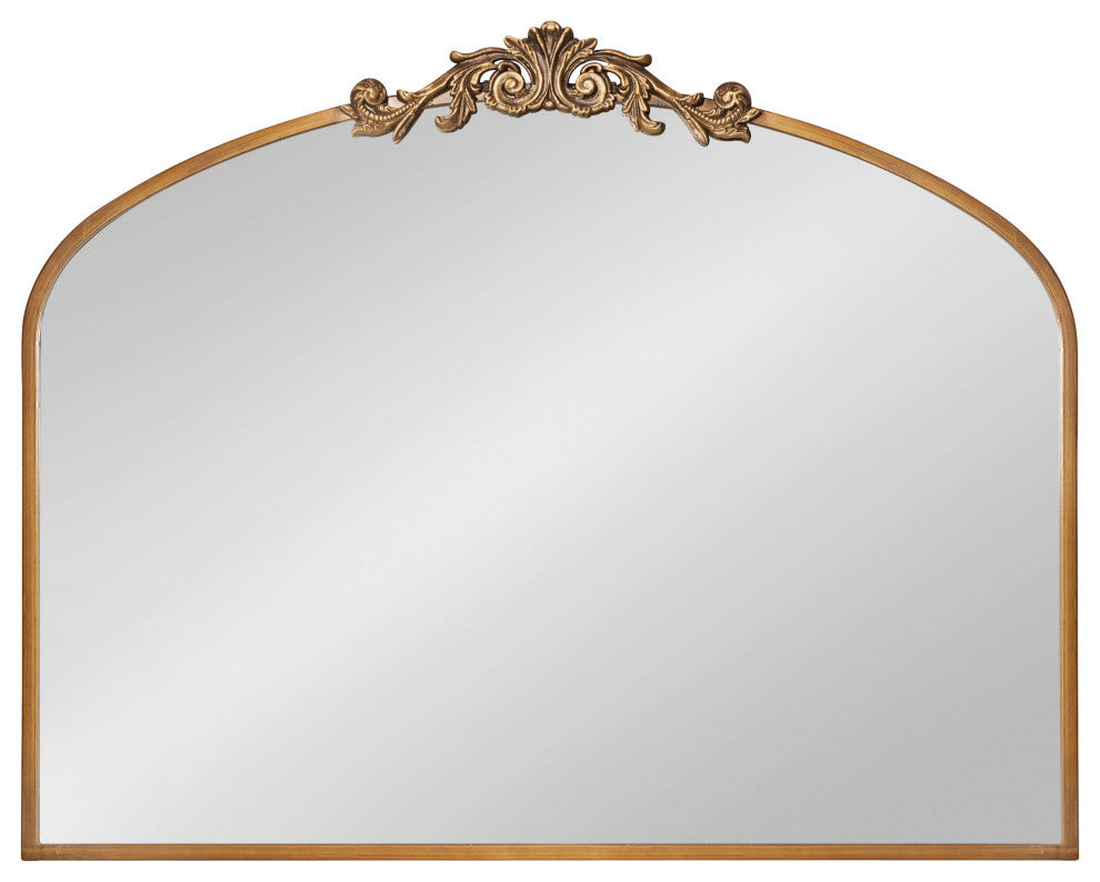 Arendahl Traditional Arch Mirror, Gold, 36x29