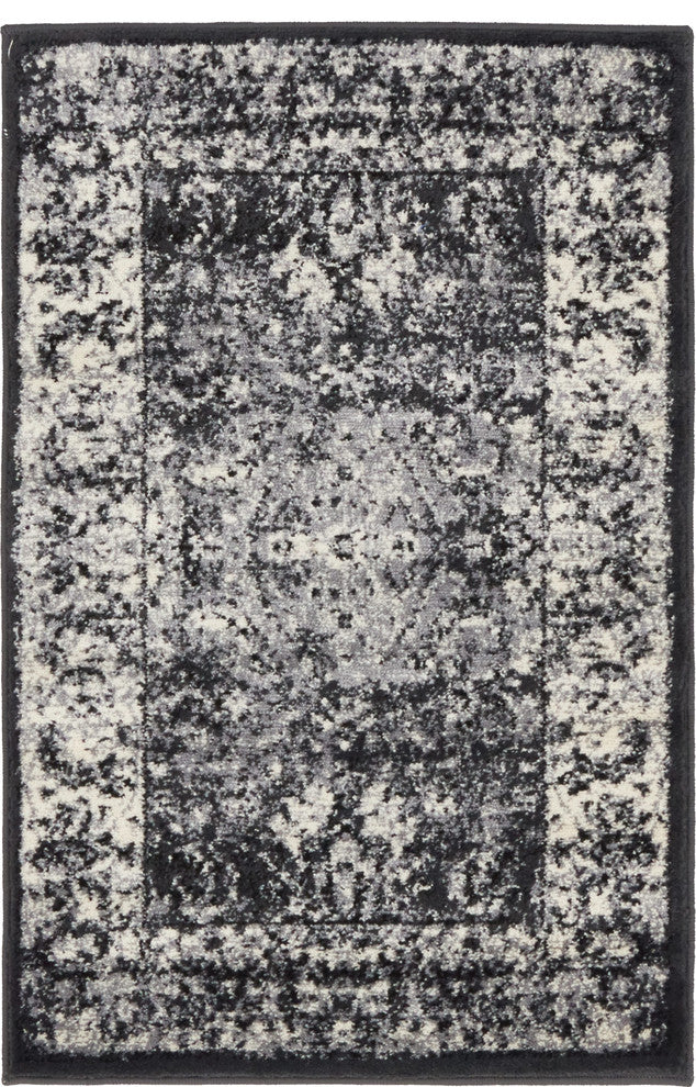 Unique Loom Light Gray Imperial Bosphorus 2' 0 x 3' 0 Area Rug