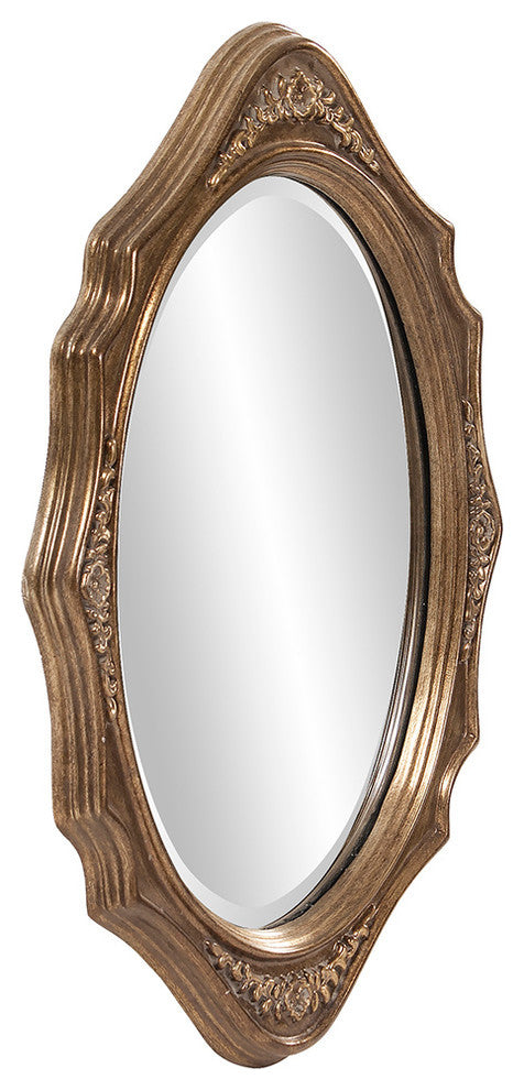 Howard Elliott Trafalga Silver Leaf Mirror