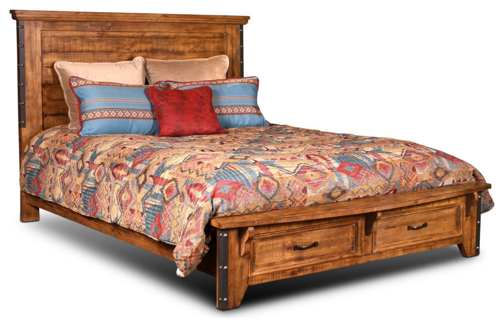 Sunset Trading Rustic City 5 Piece King Bedroom Set