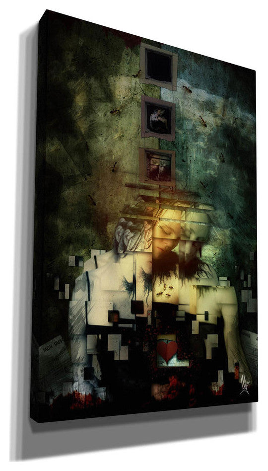 Cortesi Home "Divided" by Mario Sanchez Nevado, Giclee Canvas Wall Art, 12"x18"