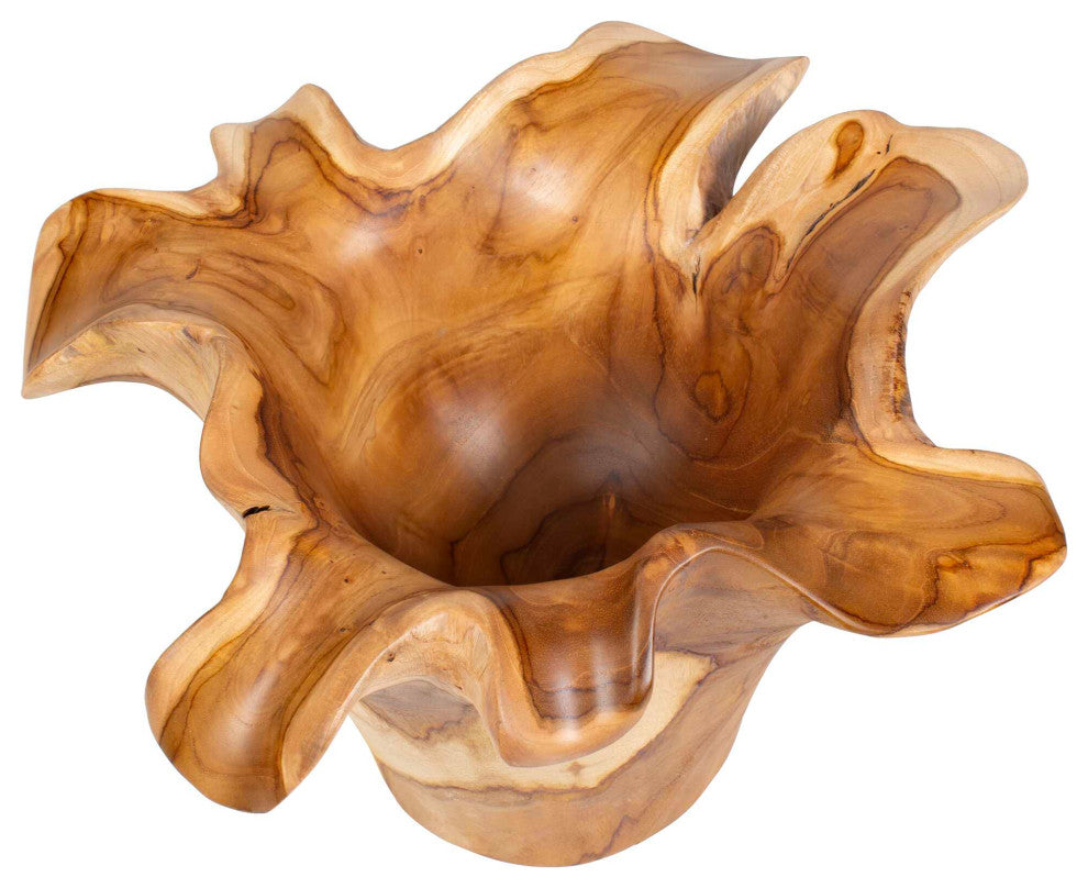 Uttermost Teak Flow Natural Outdoor Bowl