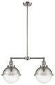 INNOVATIONS 209-SN-HFS-84-SN 2-Light Island Light Brushed Satin Nickel