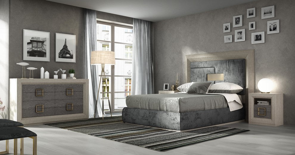 MA-61 Bed, Queen With Nightstands