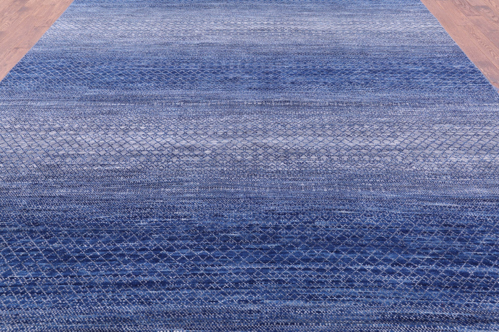 10' 0" X 14' 0" Hand-Knotted Savannah Grass Wool Rug - Q13184