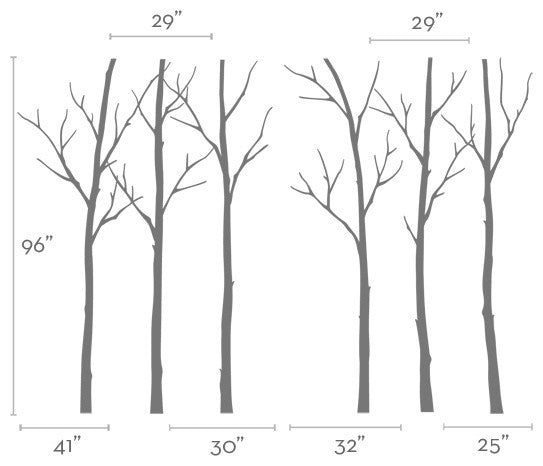 Winter Tree, Brown, 108