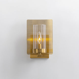 Aurelia 1 Light Wall Sconce Brass