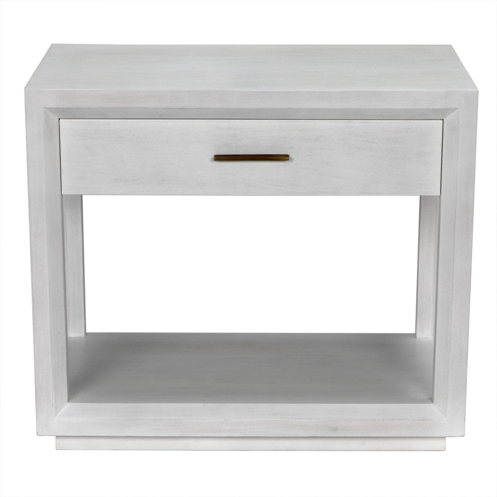 Antony Side Table, White Wash