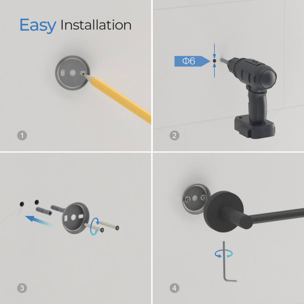 Circular Bathroom Tissue Holder KBA1402, Brush Gold